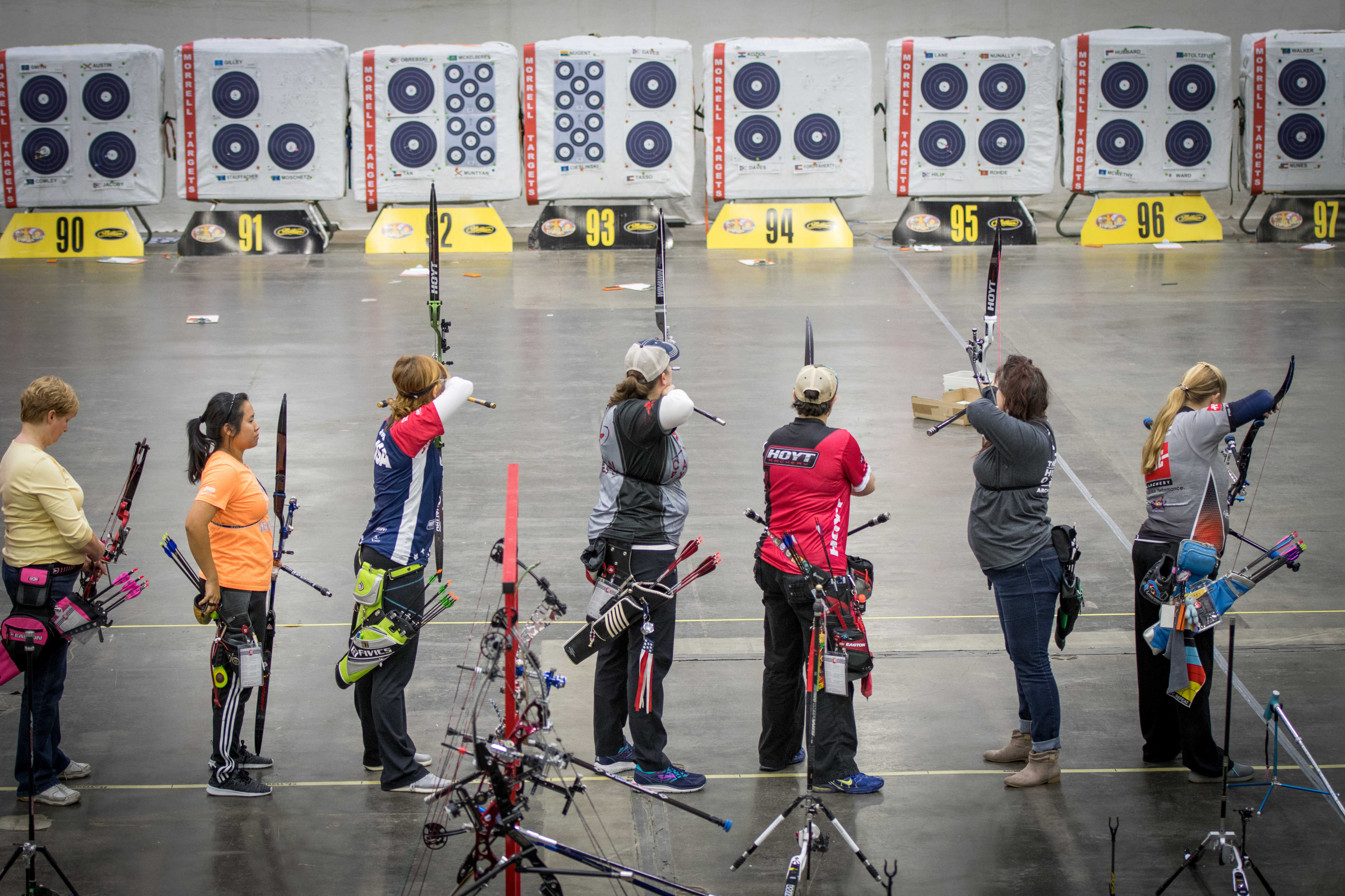 Indoor archery on sale